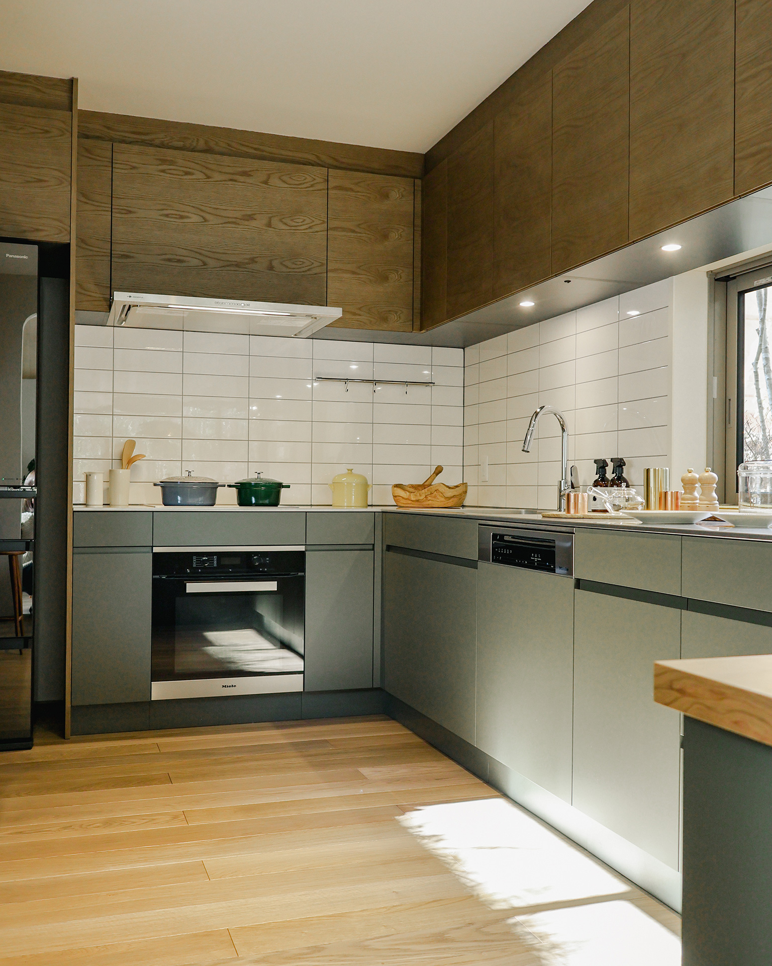 写真:自然を感じる私だけのキッチン