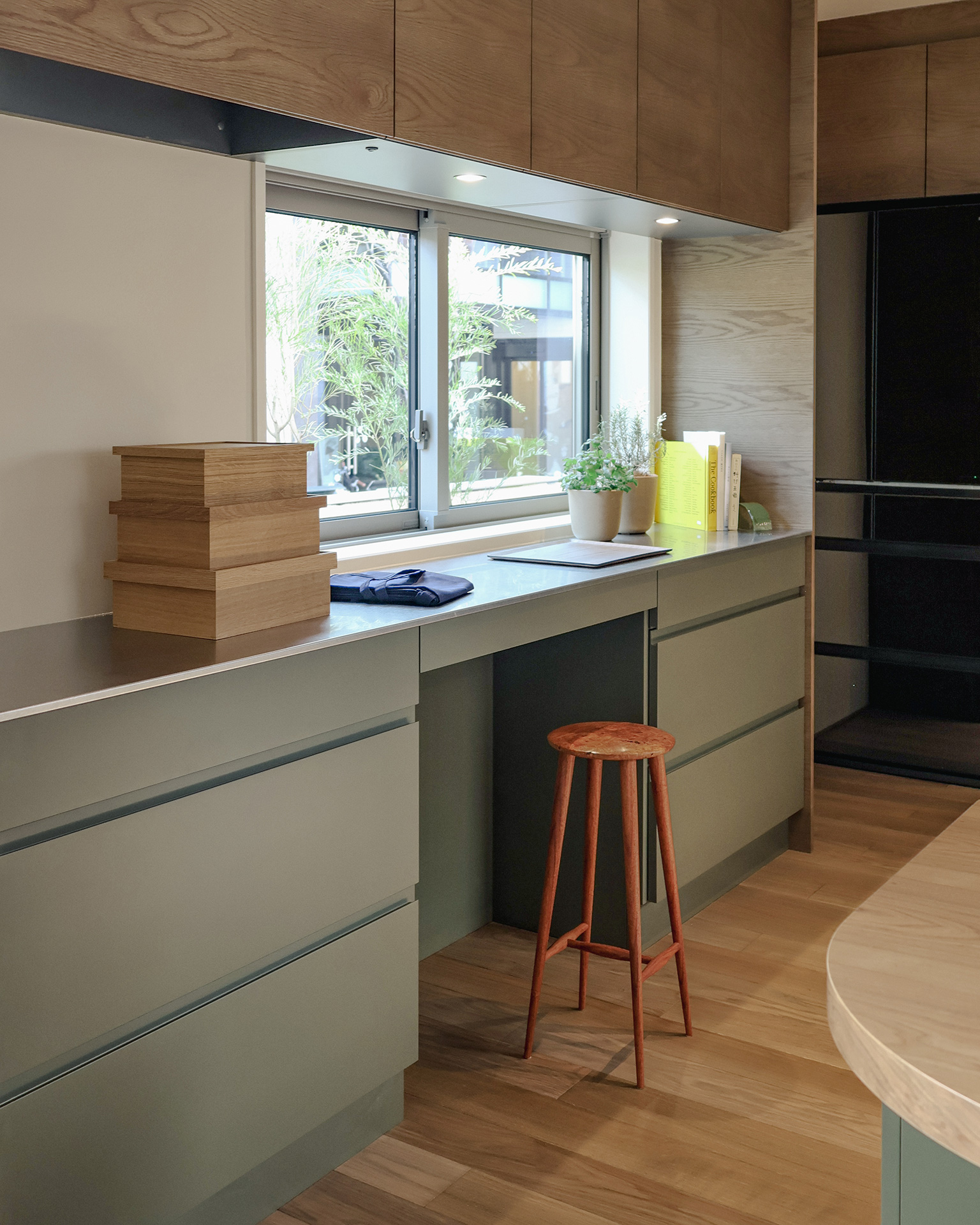 写真:自然を感じる私だけのキッチン