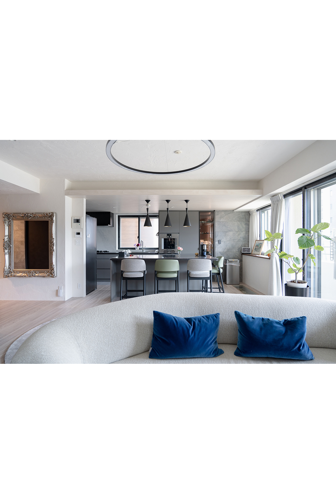 写真:大切なものが集まるキッチン