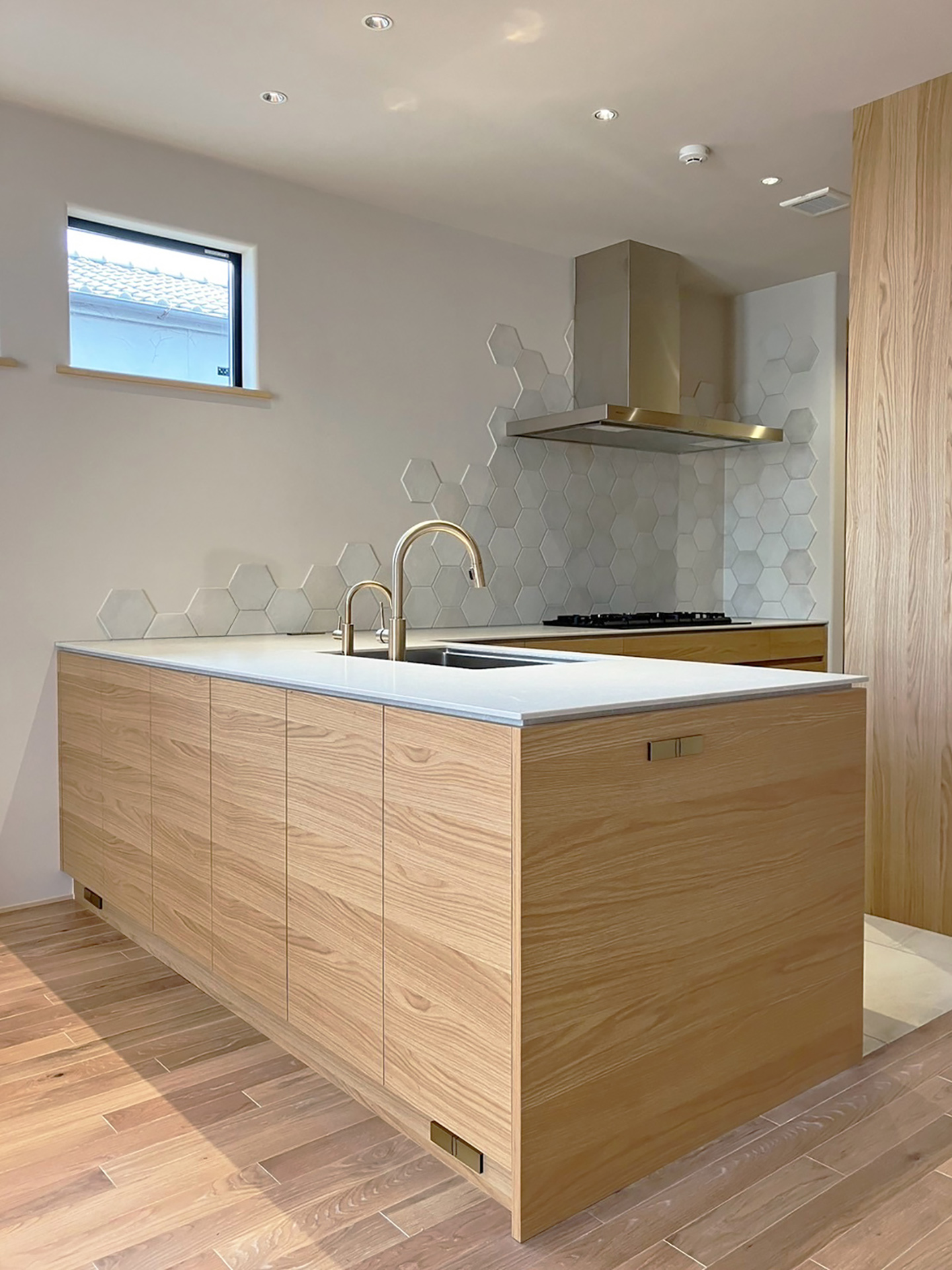 写真：美しい木目が魅力のジャパンディスタイル