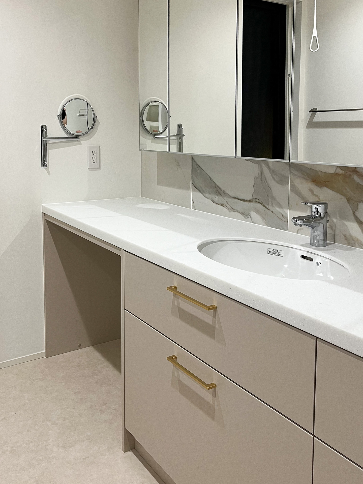 写真:エレガントさとやわらかさを感じる空間