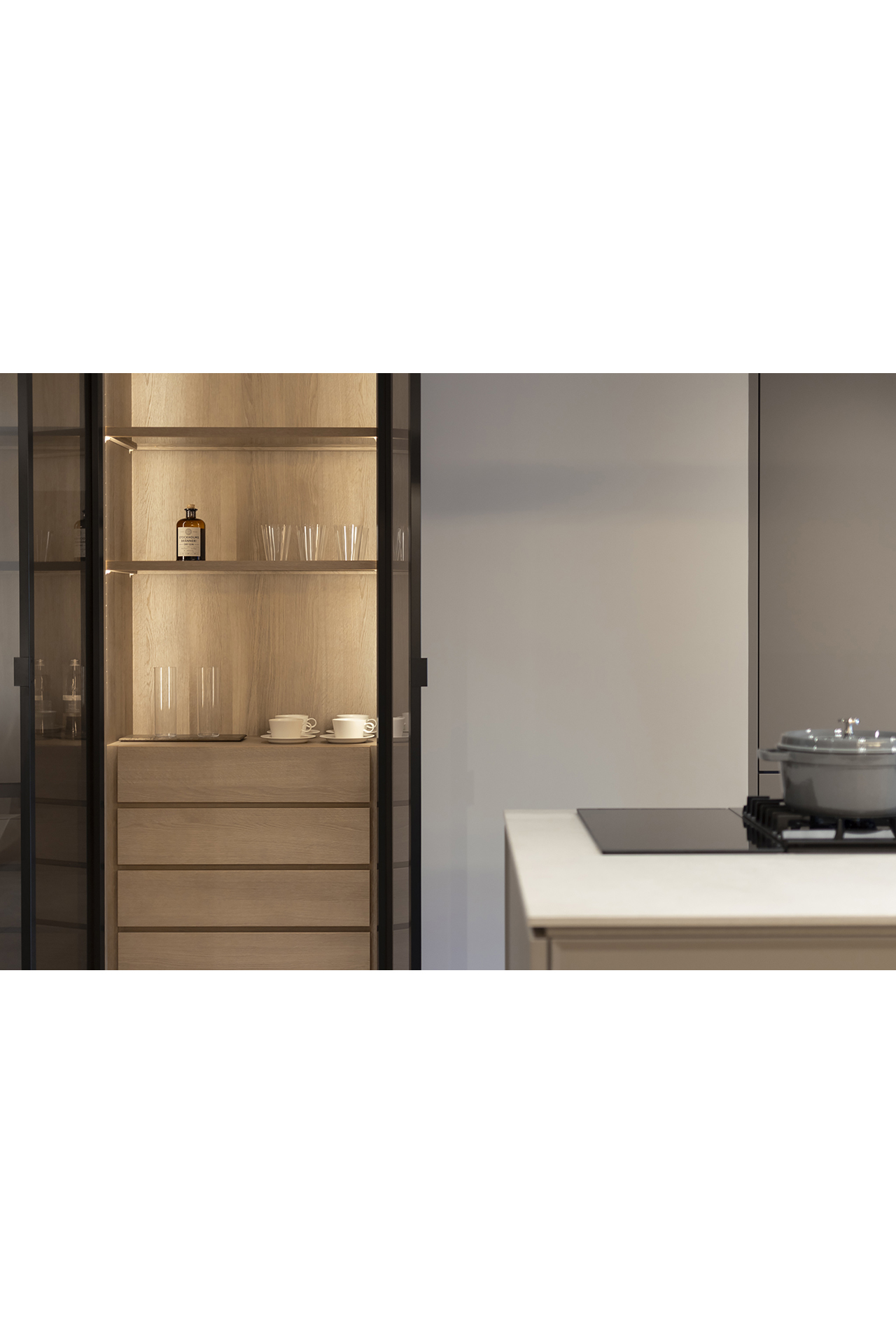 写真:さりげないデザインが映えるモダンスタイル