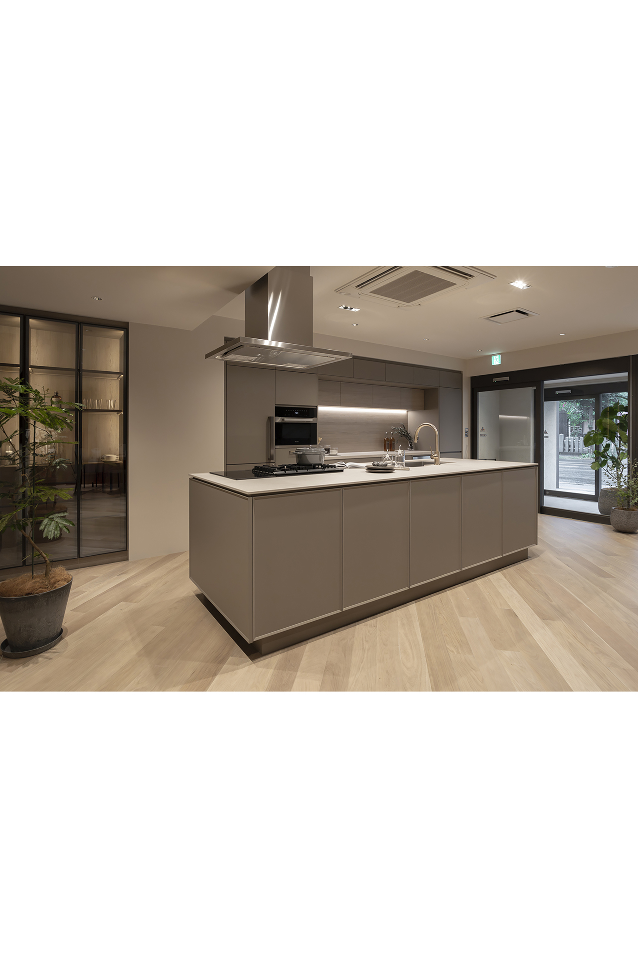 写真:さりげないデザインが映えるモダンスタイル