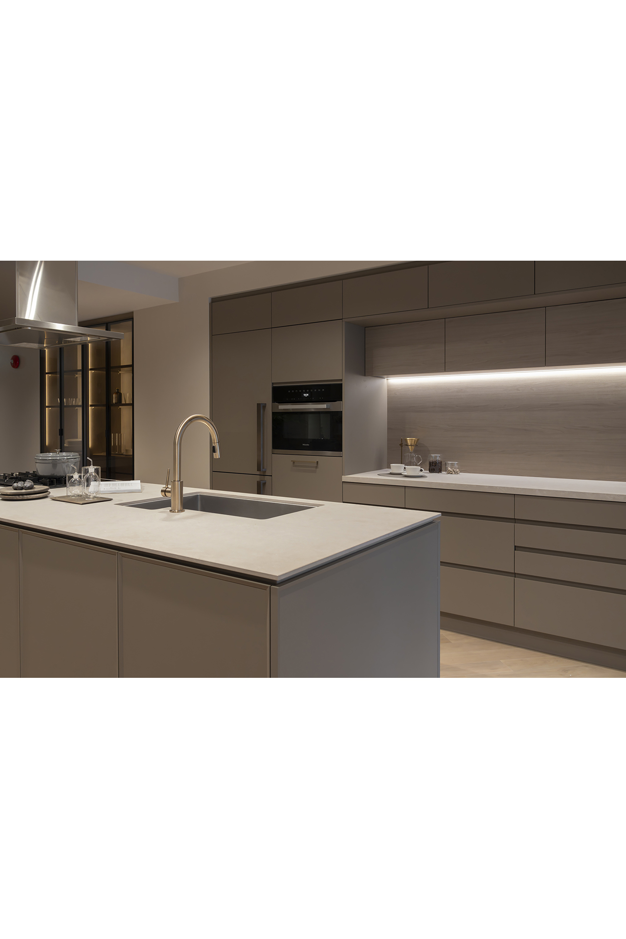 写真:さりげないデザインが映えるモダンスタイル