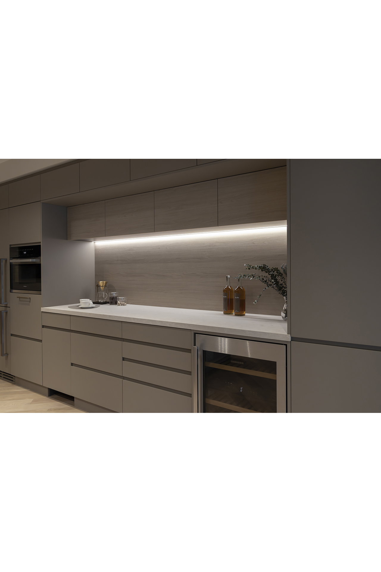 写真:さりげないデザインが映えるモダンスタイル