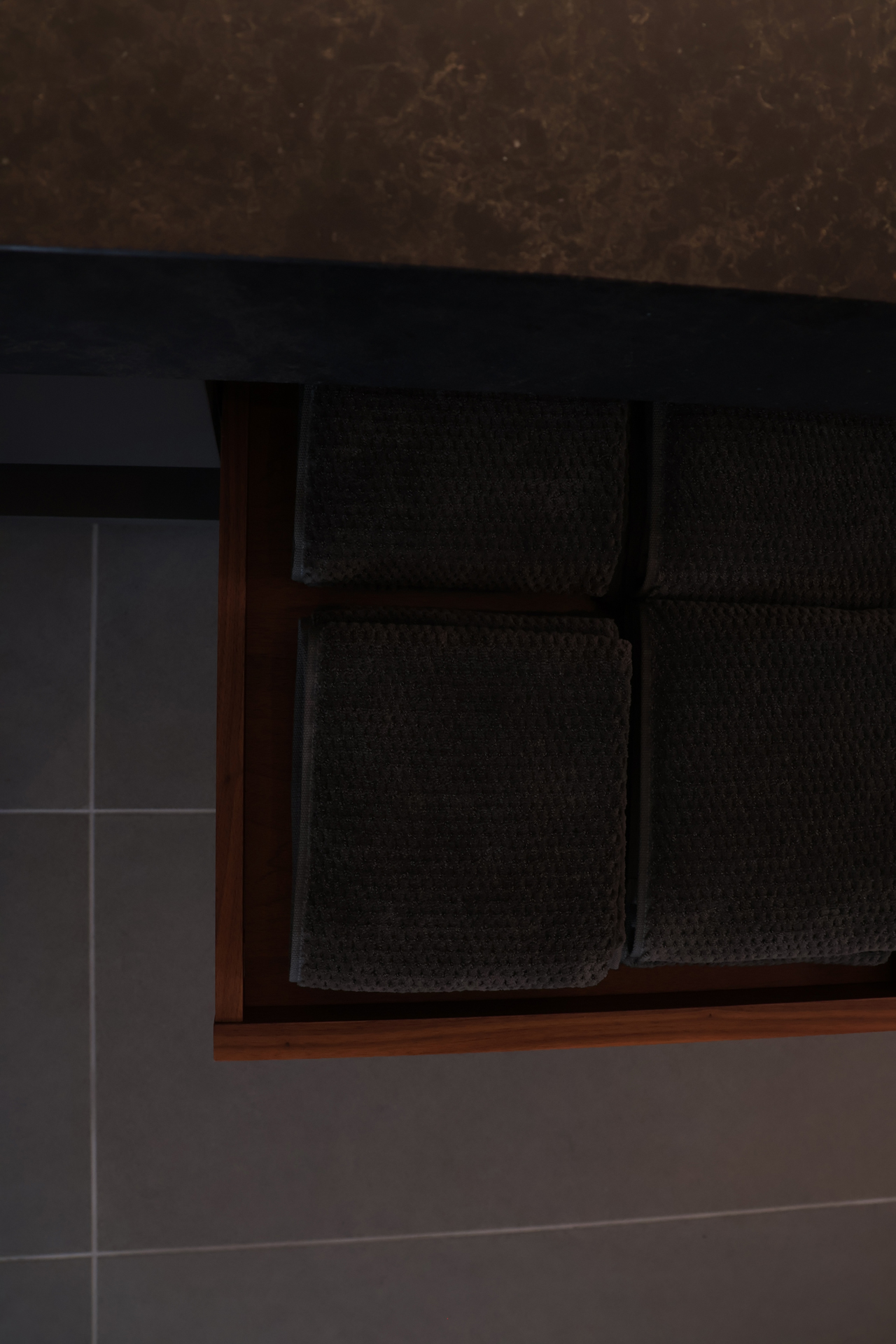 写真：洗練されたホテルライク洗面