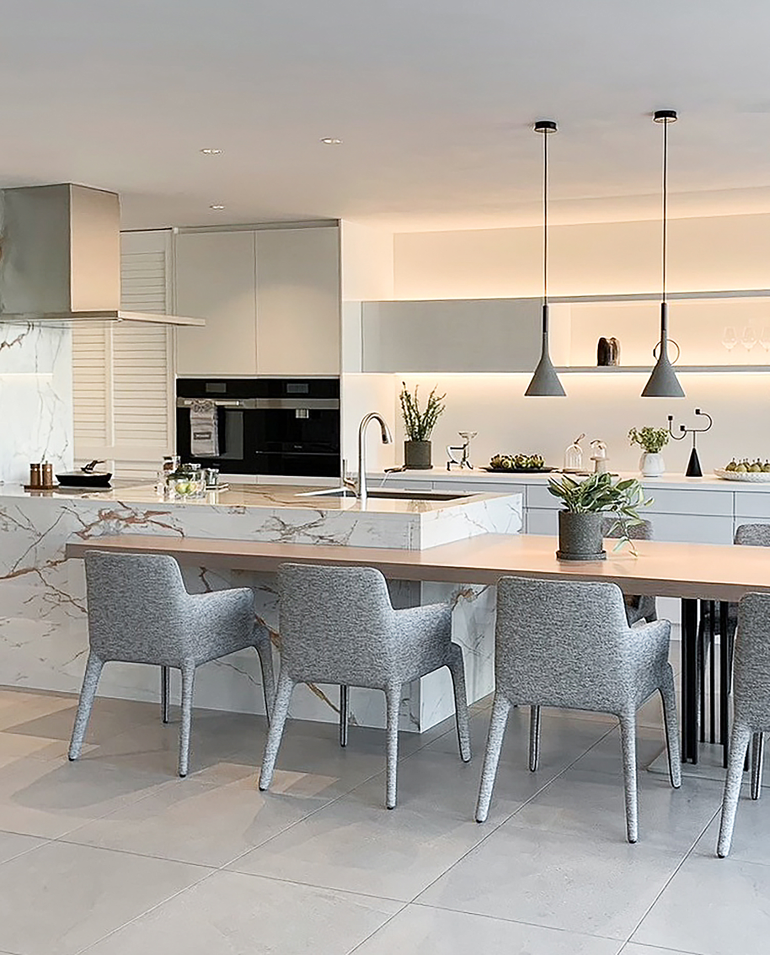 写真:華やかなおもてなし空間