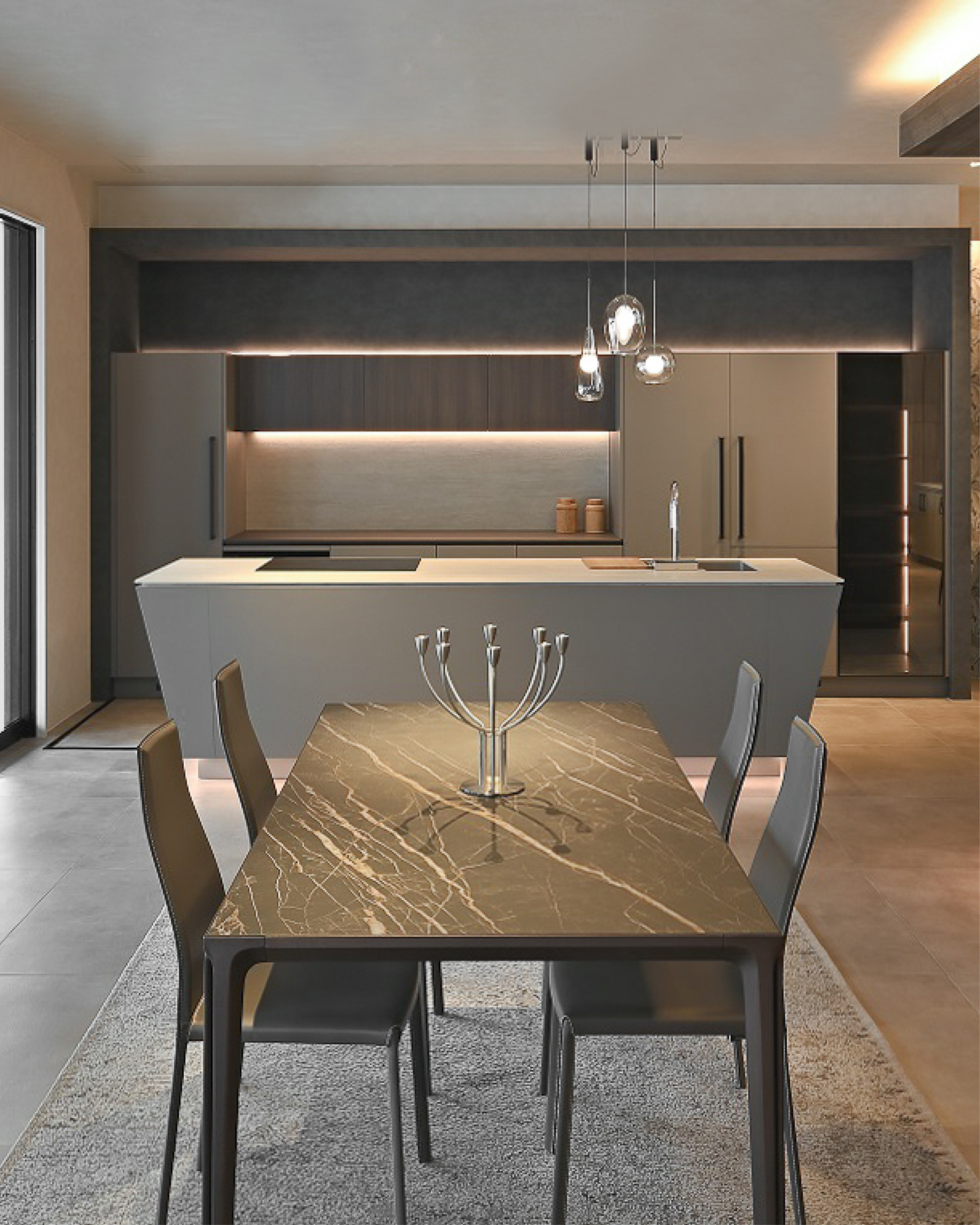 イタリアモダンな造形美