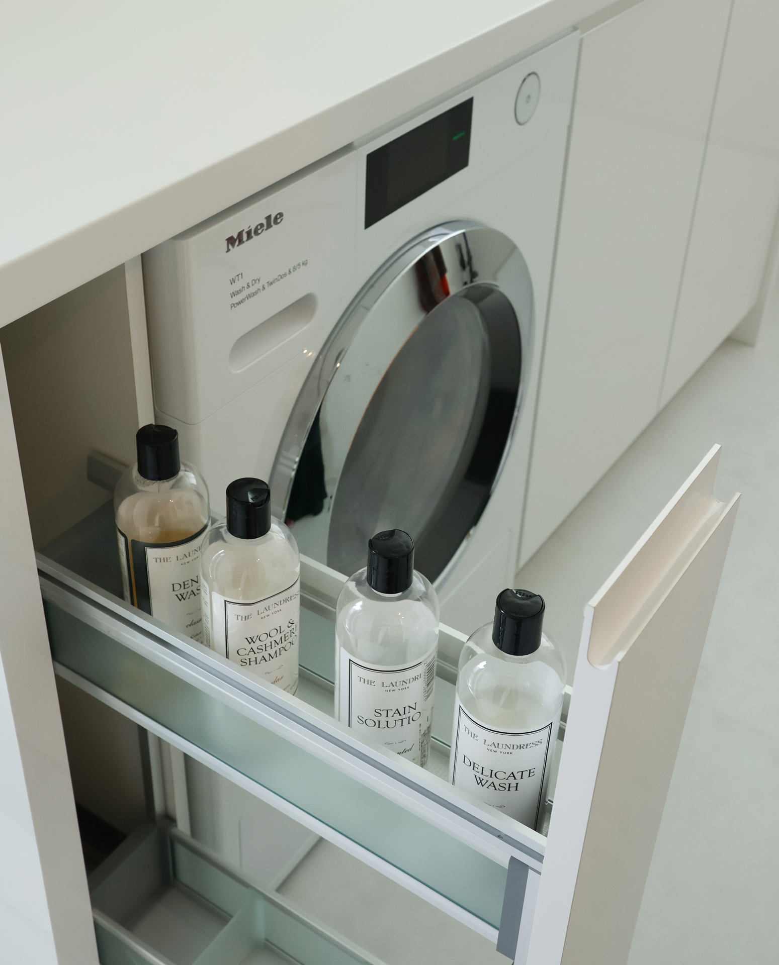 写真：整えられたランドリールーム