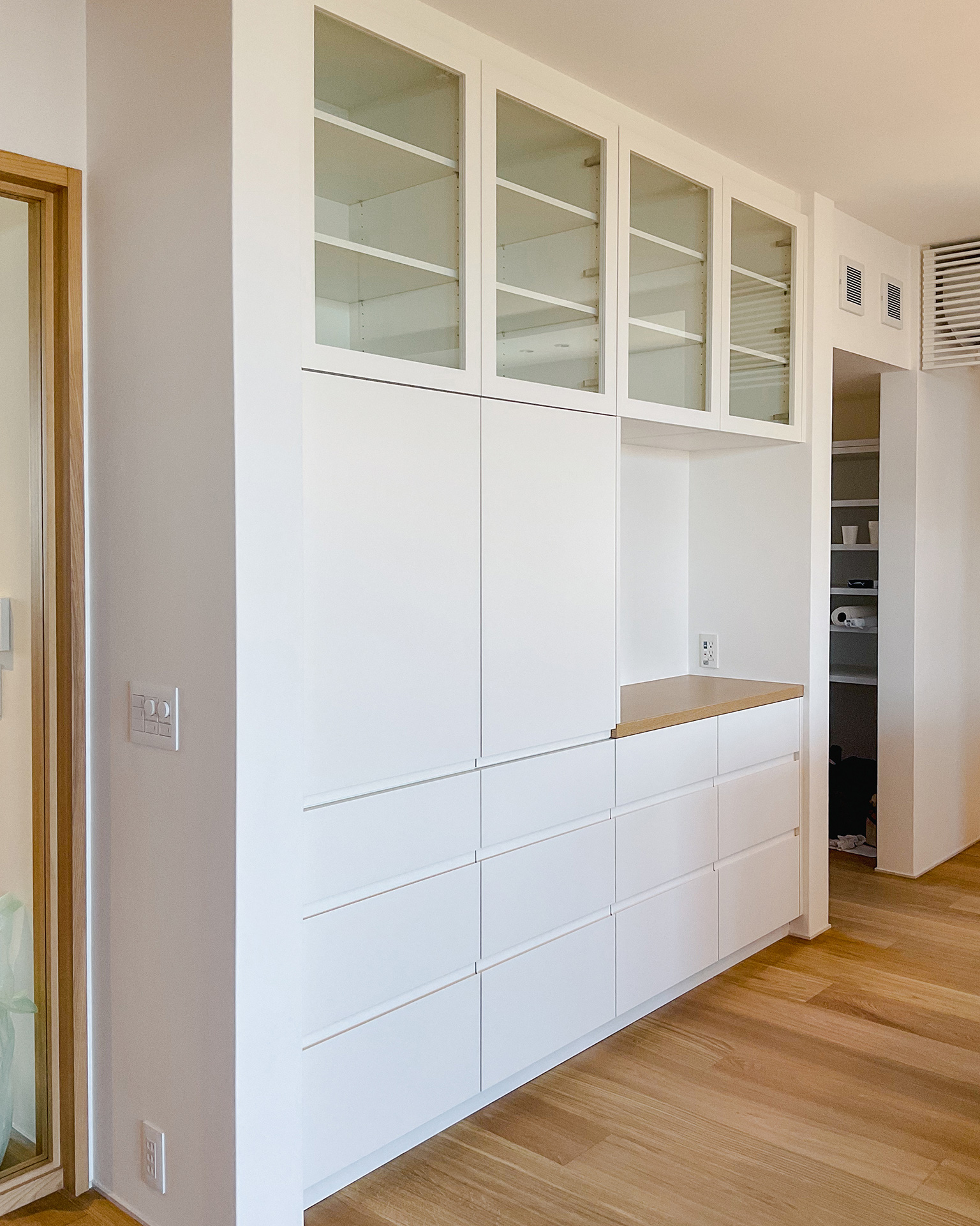 写真:景色もキッチンの一部