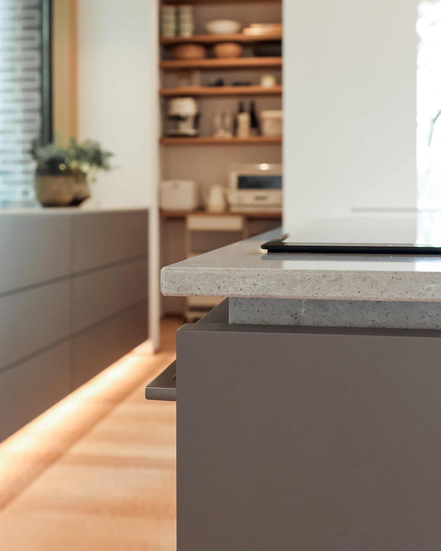 写真:緑と木の温もりに包まれたLDK