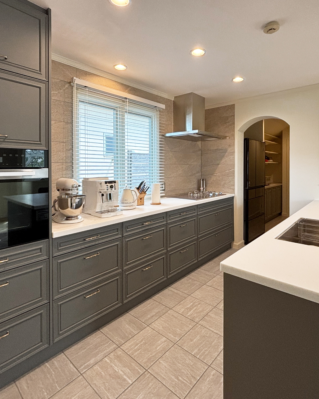 写真：こだわりのデザインが詰まったLDK空間